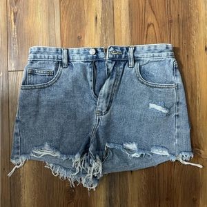 Momokrom denim shorts size 10/30